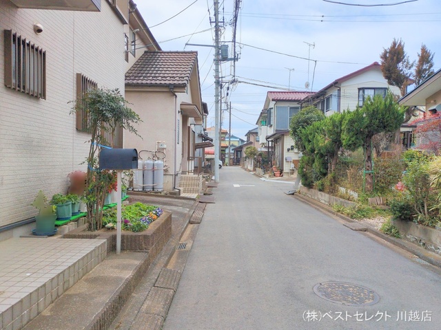 埼玉県川越市大字今福の新築戸建て更地・土地写真 2025年3月10日撮影