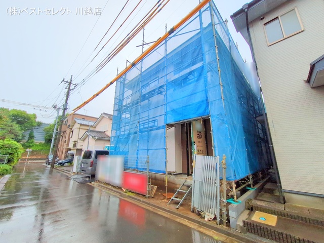 埼玉県川越市大字今福の新築戸建てシート写真 2025年6月2日撮影