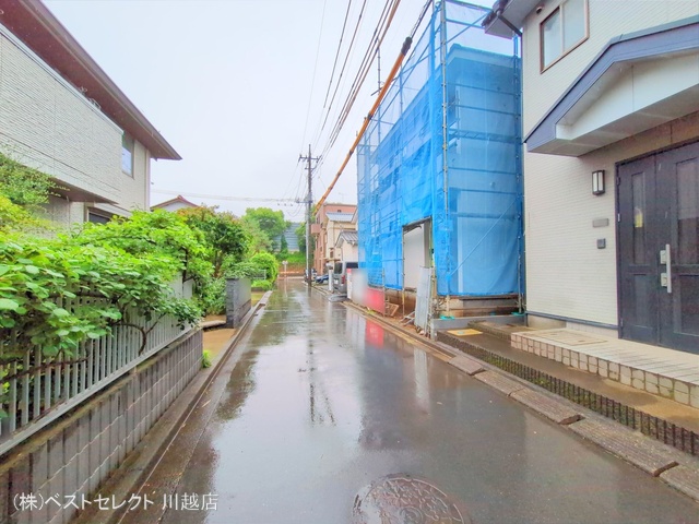 埼玉県川越市大字今福の新築戸建てシート写真 2025年6月2日撮影
