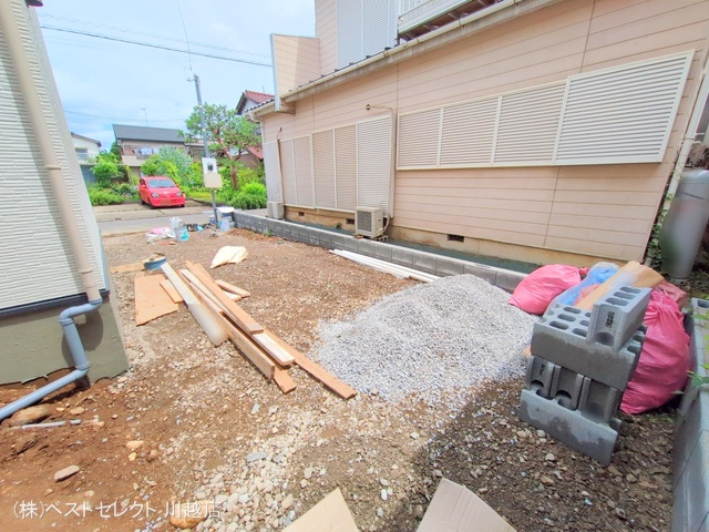 埼玉県川越市大字今福の新築戸建て外構写真 2025年6月25日撮影