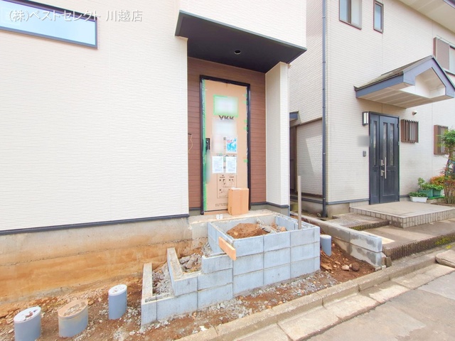 埼玉県川越市大字今福の新築戸建て外構写真 2025年6月25日撮影