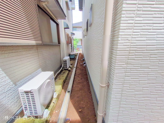 埼玉県川越市大字今福の新築戸建て外構写真 2025年6月25日撮影