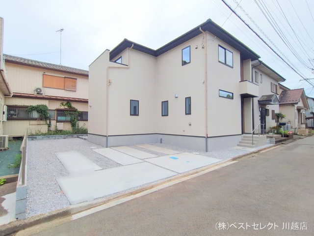 埼玉県川越市大字今福の新築戸建て完成写真 2025年7月13日撮影