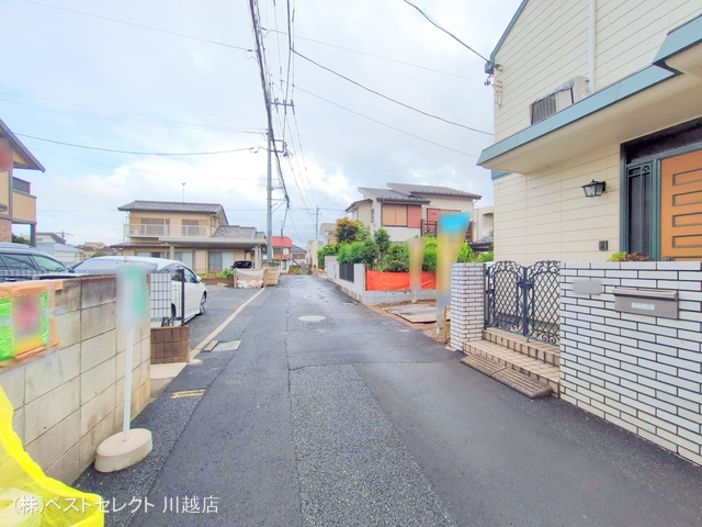 埼玉県川越市大字的場の新築戸建て外構写真 2025年7月13日撮影