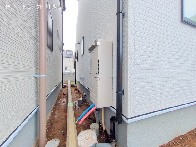 埼玉県川越市大字的場の新築戸建て外構写真 2025年7月13日撮影