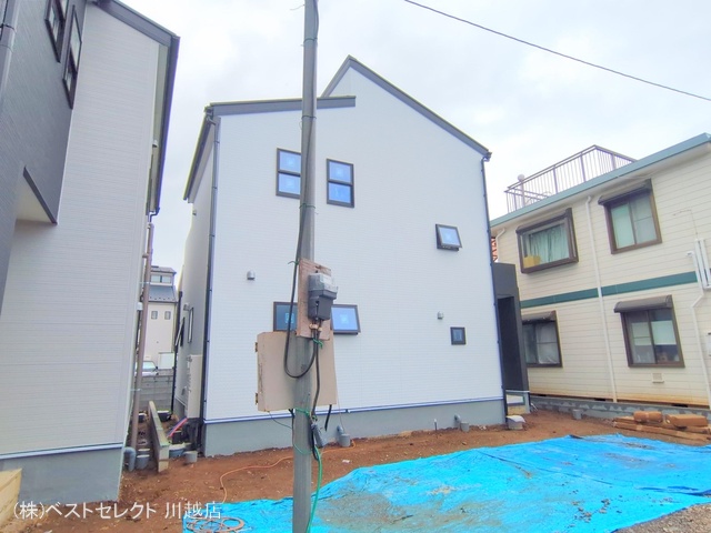 埼玉県川越市大字的場の新築戸建て外構写真 2025年7月13日撮影