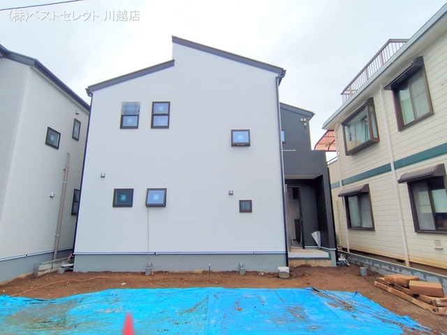 埼玉県川越市大字的場の新築戸建て外構写真 2025年7月13日撮影