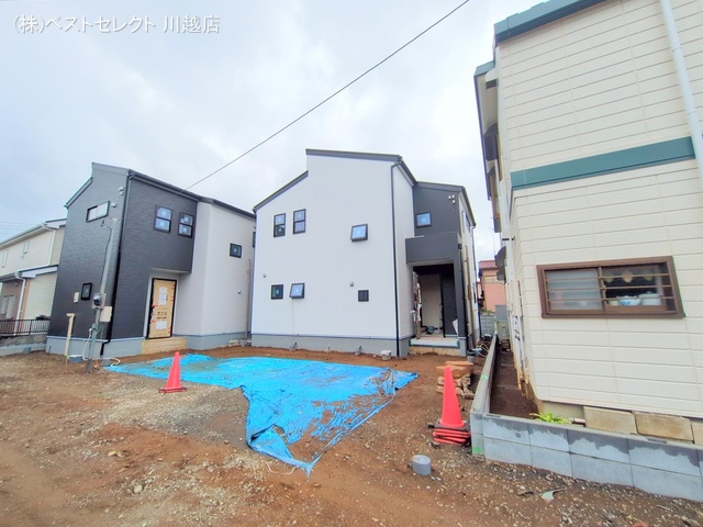 埼玉県川越市大字的場の新築戸建て外構写真 2025年7月13日撮影