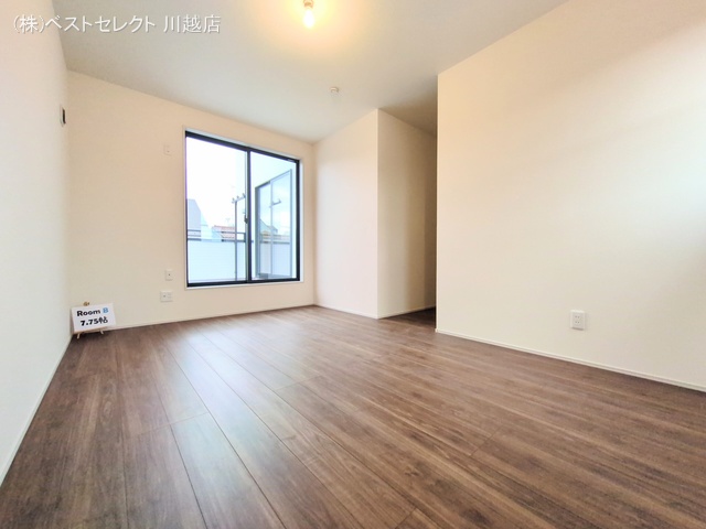 埼玉県川越市大字的場の新築戸建て居室メイン写真 2025年8月27日撮影