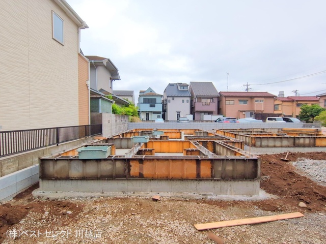 埼玉県川越市大字的場の新築戸建て基礎写真 2025年5月18日撮影