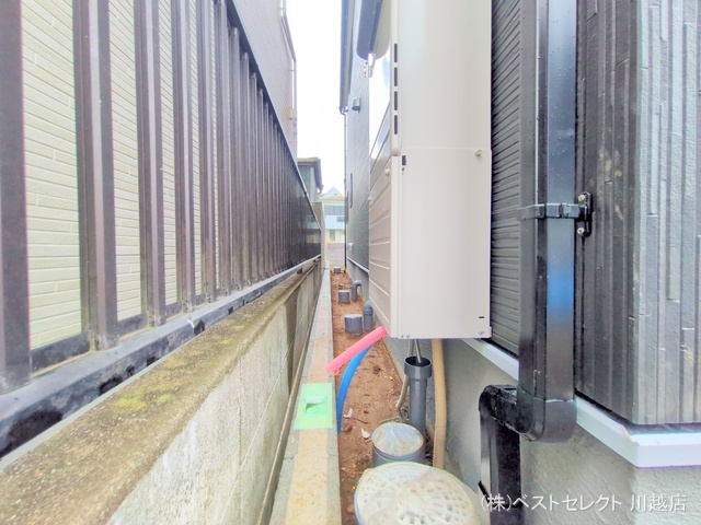 埼玉県川越市大字的場の新築戸建て外構写真 2025年7月13日撮影