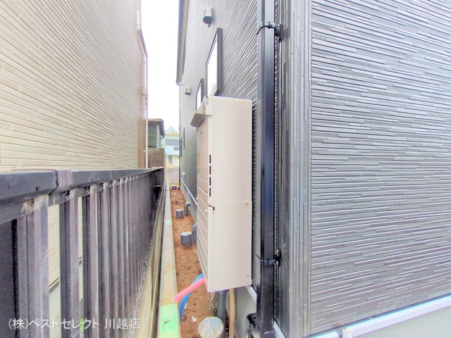 埼玉県川越市大字的場の新築戸建て外構写真 2025年7月13日撮影