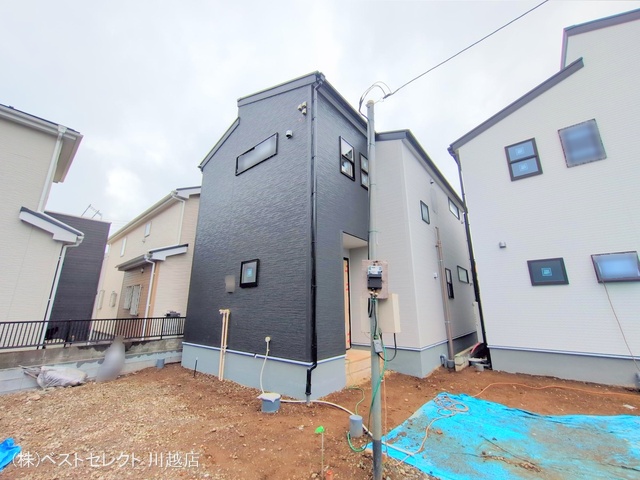 埼玉県川越市大字的場の新築戸建て外構写真 2025年7月13日撮影