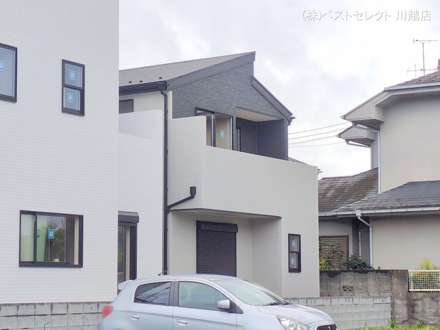 埼玉県川越市大字的場の新築戸建て外構写真 2025年7月13日撮影