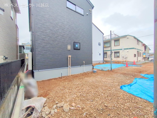 埼玉県川越市大字的場の新築戸建て外構写真 2025年7月13日撮影