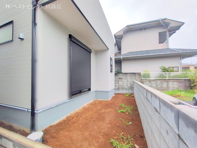 埼玉県川越市大字的場の新築戸建て外構写真 2025年7月13日撮影