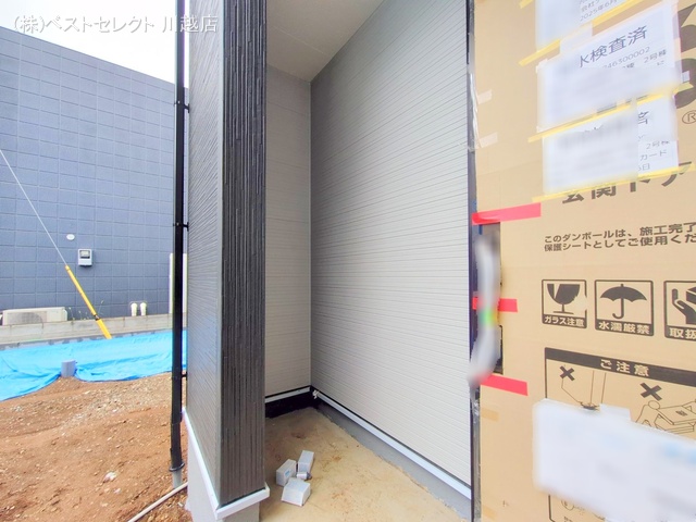 埼玉県川越市大字的場の新築戸建て外構写真 2025年7月13日撮影