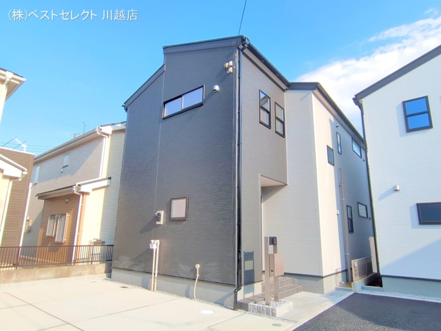 埼玉県川越市大字的場-新築戸建ての完成写真
