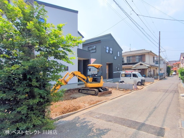 埼玉県川越市大字藤間の新築戸建て外構写真 2025年7月8日撮影