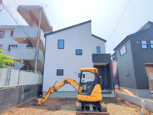 埼玉県川越市大字藤間の新築戸建て外構写真 2025年7月8日撮影