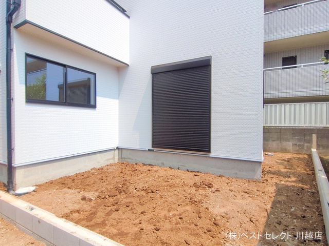 埼玉県川越市大字藤間の新築戸建て外構写真 2025年7月8日撮影