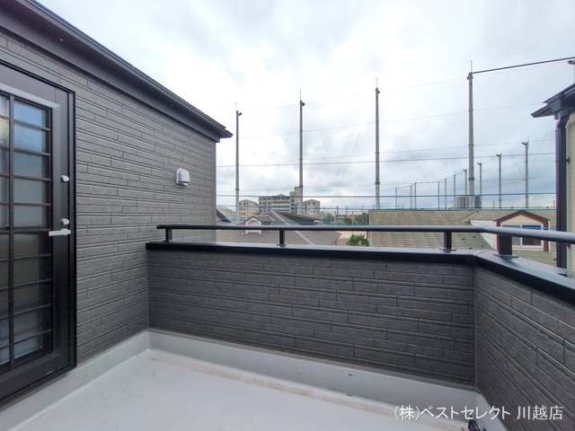 埼玉県川越市旭町3丁目の新築戸建てバルコニー写真 2025年9月11日撮影