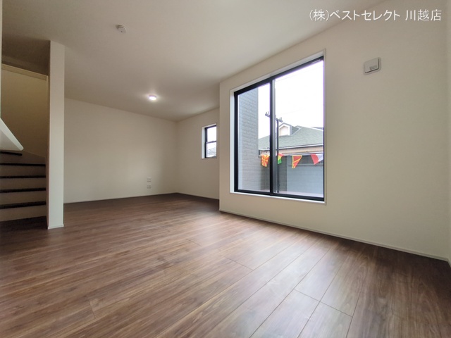 埼玉県川越市旭町3丁目の新築戸建てリビング写真 2025年9月11日撮影