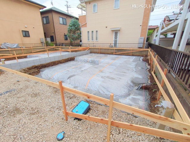 埼玉県川越市旭町3丁目の新築戸建て基礎写真 2025年5月25日撮影