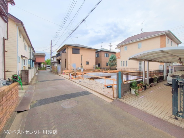 埼玉県川越市旭町3丁目の新築戸建て基礎写真 2025年5月25日撮影