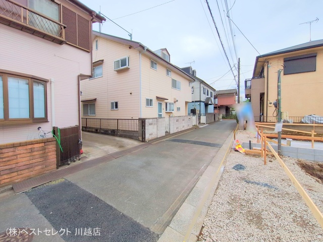 埼玉県川越市旭町3丁目の新築戸建て基礎写真 2025年5月25日撮影