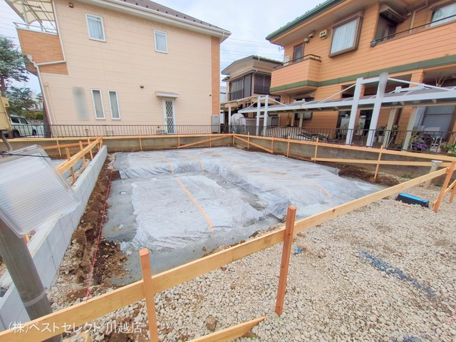 埼玉県川越市旭町3丁目の新築戸建て基礎写真 2025年5月25日撮影