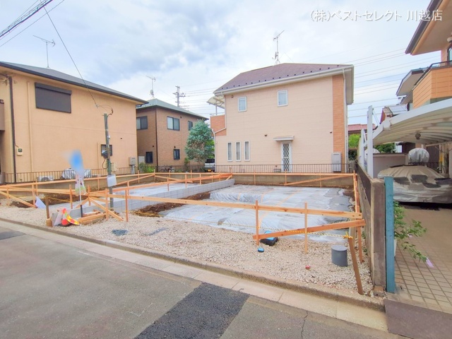 埼玉県川越市旭町3丁目の新築戸建て基礎写真 2025年5月25日撮影