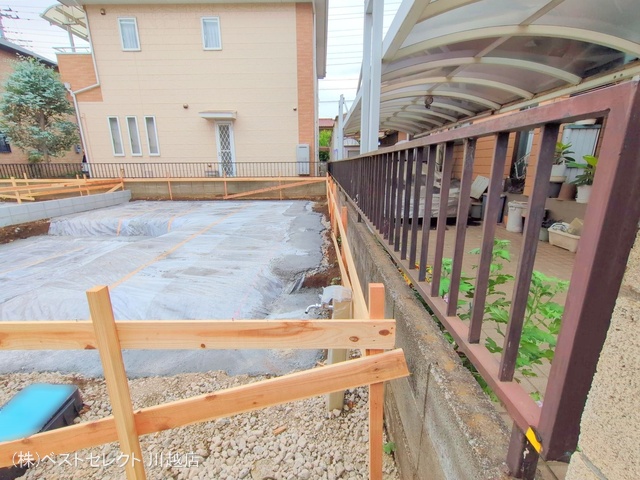 埼玉県川越市旭町3丁目の新築戸建て基礎写真 2025年5月25日撮影
