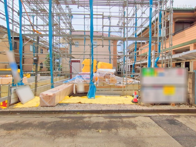 埼玉県川越市旭町3丁目の新築戸建て基礎写真 2025年6月11日撮影