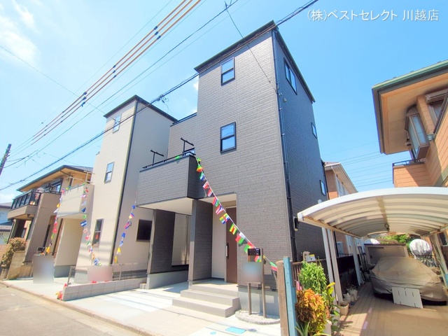 埼玉県川越市旭町３丁目-新築戸建ての完成写真