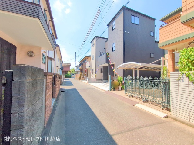 埼玉県川越市旭町3丁目の新築戸建て完成写真 2025年8月19日撮影