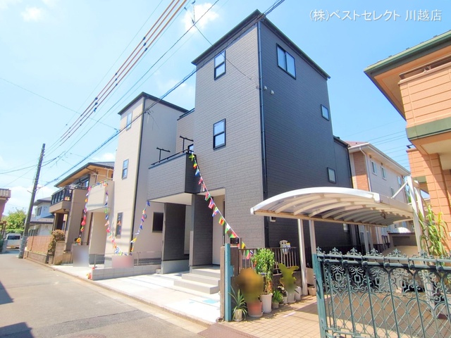 埼玉県川越市旭町3丁目の新築戸建て完成写真 2025年8月19日撮影