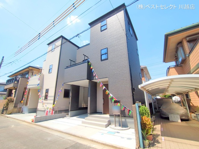埼玉県川越市旭町3丁目の新築戸建て完成写真 2025年8月19日撮影