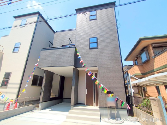 埼玉県川越市旭町3丁目の新築戸建て完成写真 2025年8月19日撮影