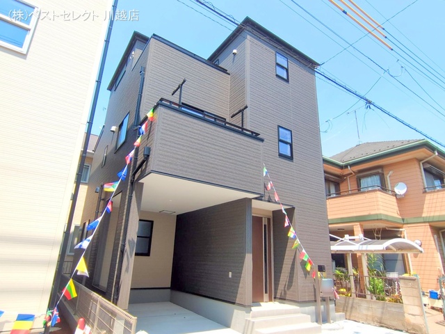 埼玉県川越市旭町3丁目の新築戸建て完成写真 2025年8月19日撮影