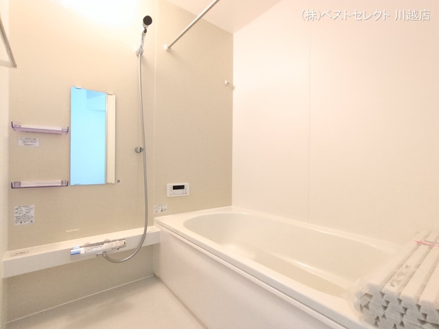埼玉県川越市南大塚5丁目の新築戸建てお風呂写真 2025年9月17日撮影