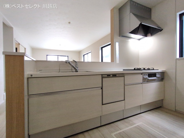 埼玉県川越市南大塚5丁目の新築戸建てキッチン写真 2025年9月17日撮影