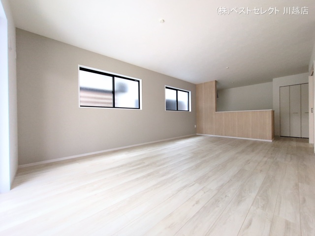 埼玉県川越市南大塚5丁目の新築戸建てリビング写真 2025年9月17日撮影