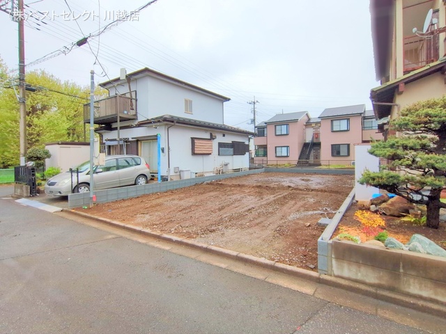 埼玉県川越市南大塚5丁目の新築戸建て更地・土地写真 2025年4月13日撮影