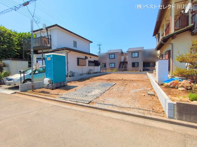 埼玉県川越市南大塚5丁目の新築戸建て更地・土地写真 2025年5月7日撮影