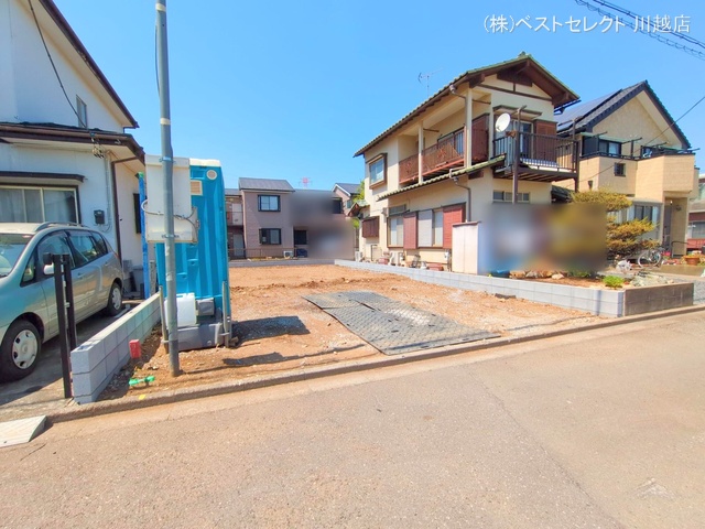 埼玉県川越市南大塚5丁目の新築戸建て更地・土地写真 2025年5月7日撮影