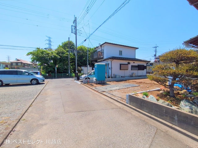 埼玉県川越市南大塚5丁目の新築戸建て更地・土地写真 2025年5月7日撮影