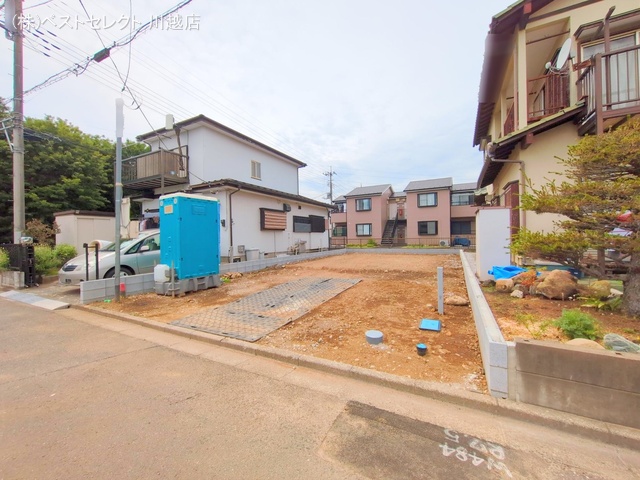 埼玉県川越市南大塚5丁目の新築戸建て更地・土地写真 2025年5月28日撮影