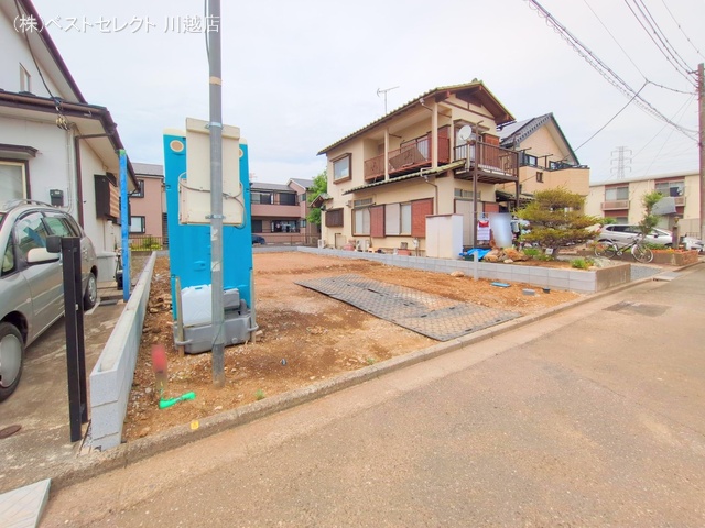 埼玉県川越市南大塚5丁目の新築戸建て更地・土地写真 2025年5月28日撮影