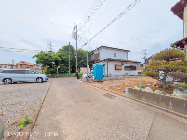 埼玉県川越市南大塚5丁目の新築戸建て更地・土地写真 2025年5月28日撮影